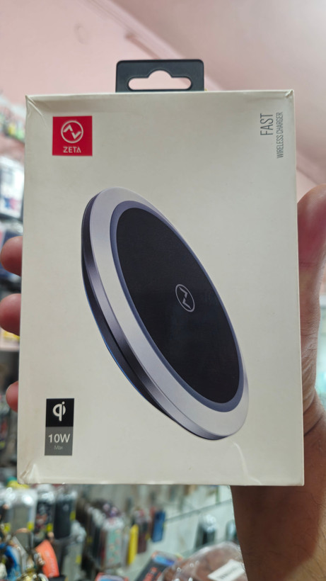شارژر وایرلس 10وات zeta مدل :zw2